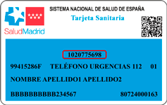 Tarjeta Sanitaria nueva